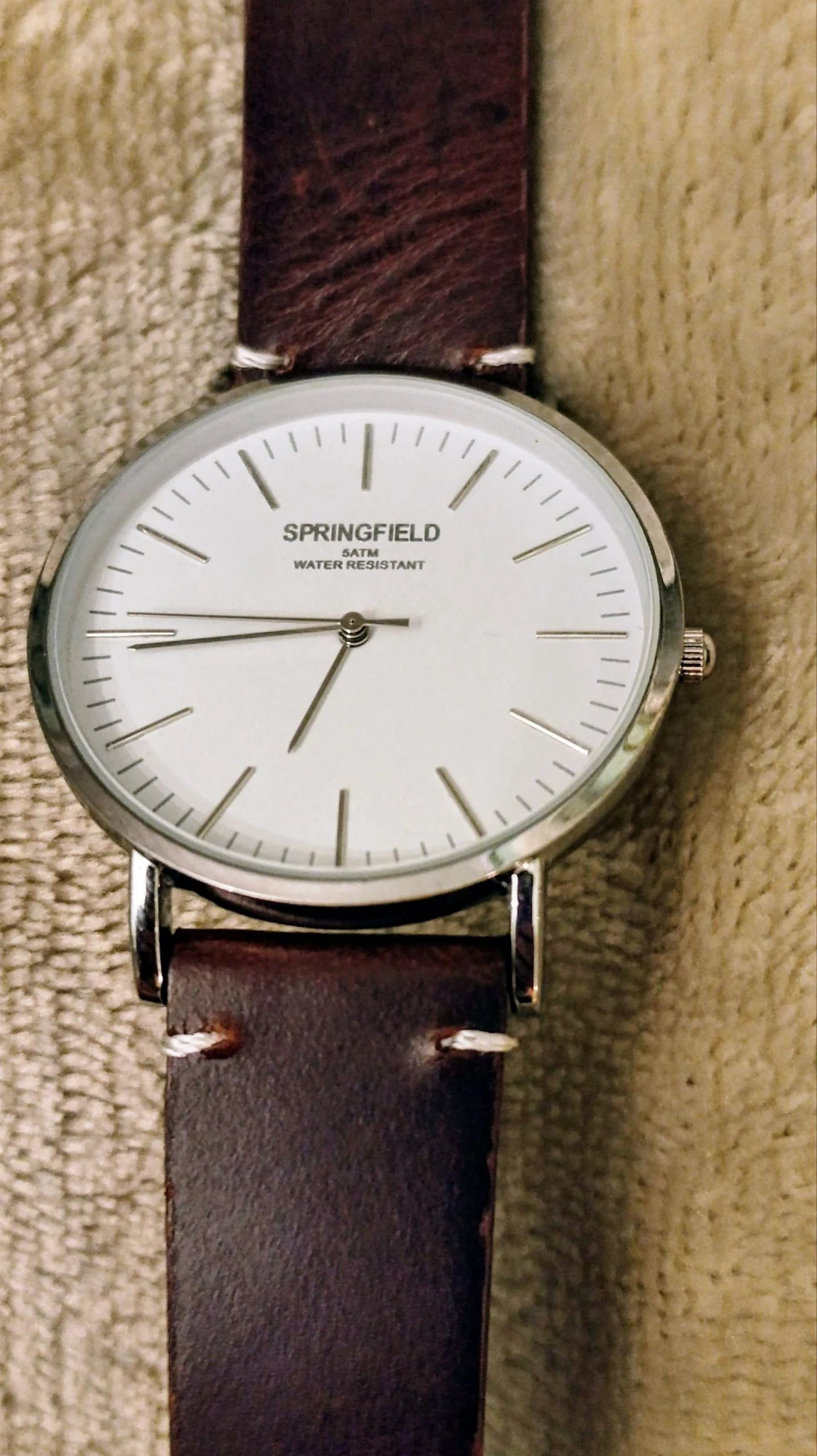 Springfield, cromo piel | minimalista